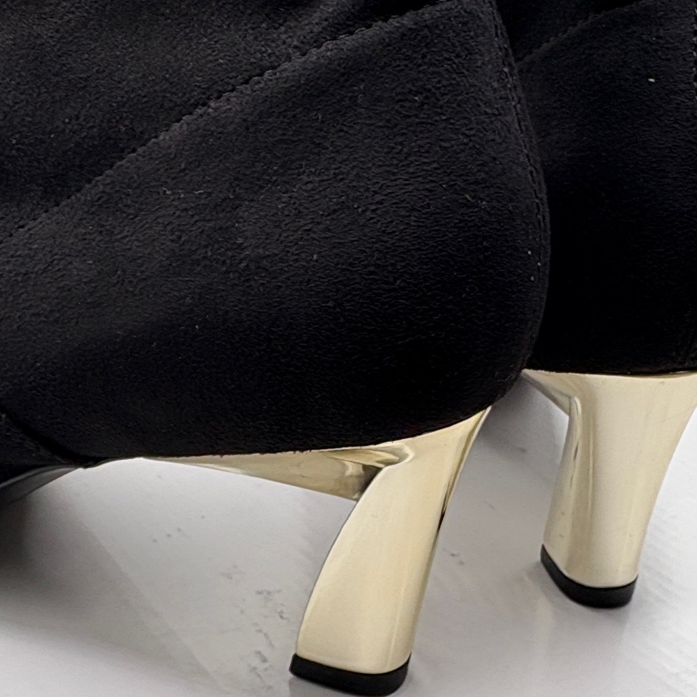 Alfani Black Heeled Ankle Boots - Picture 3 of 7